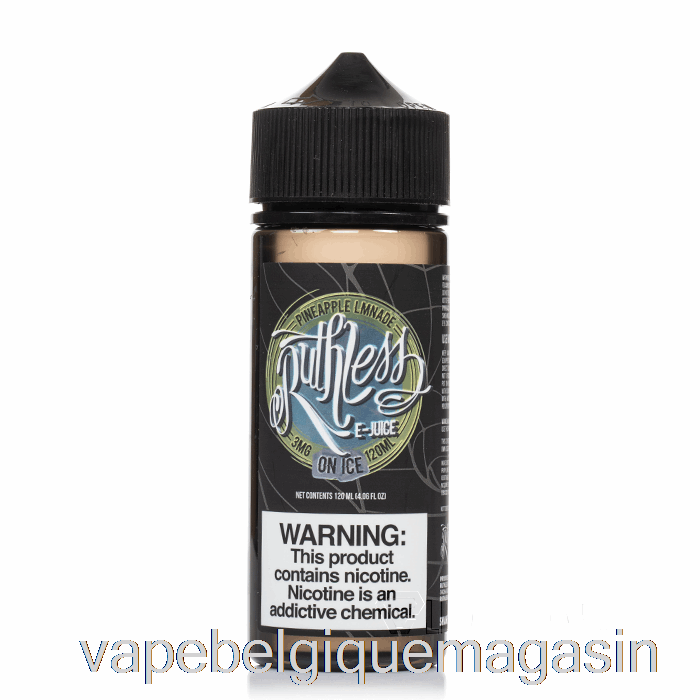 Vape Jetable Limonade Ananas Sur Glace - Vapeur Impitoyable - 120ml 3mg